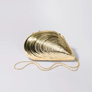Jonathan Simkhai Bridget Metal Clutch